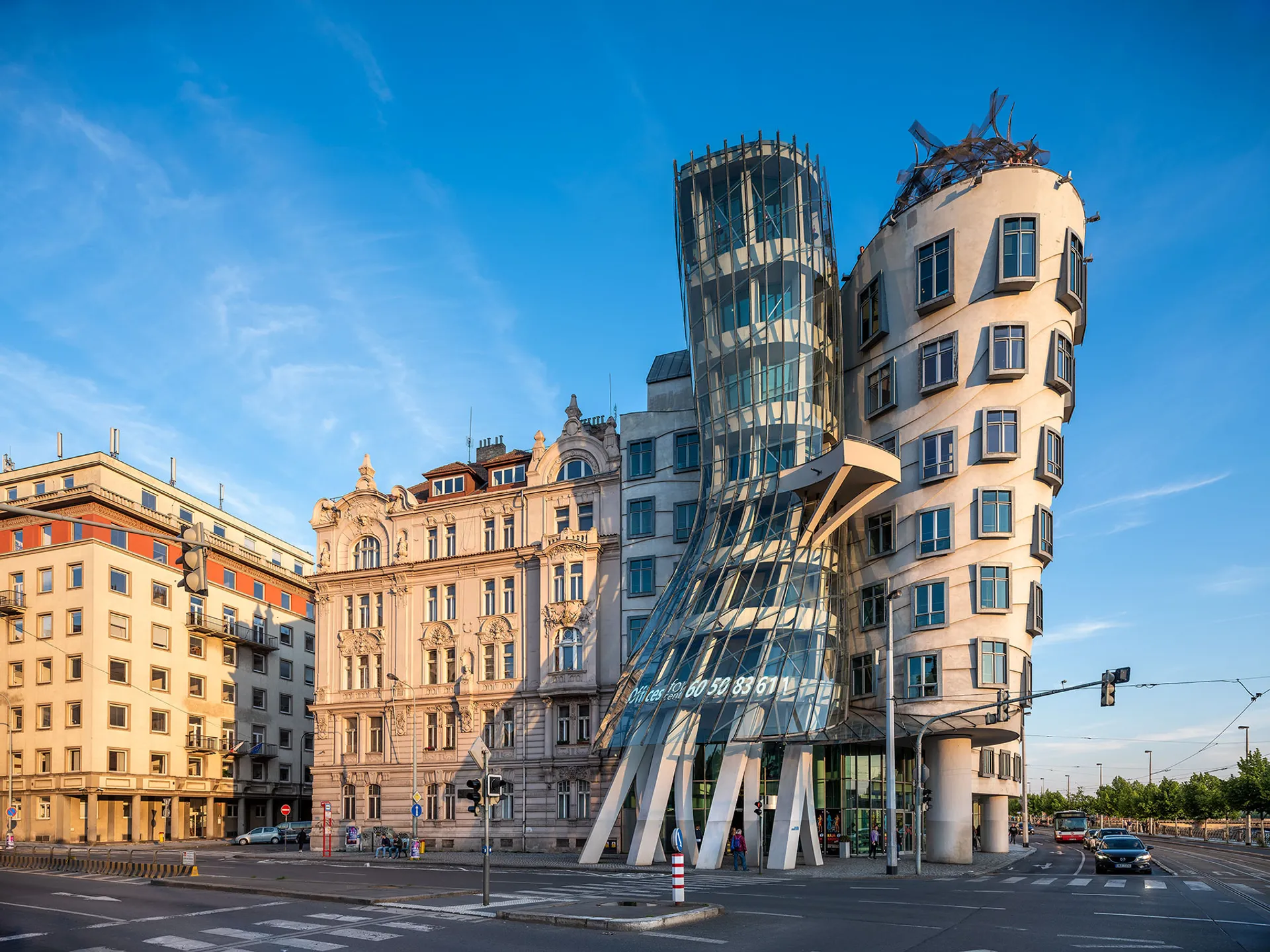 Dancing House — office building, Prague 2